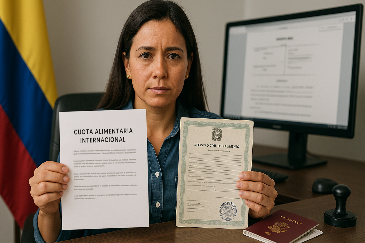 Pasos para exigir cuota alimentaria internacional desde Colombia